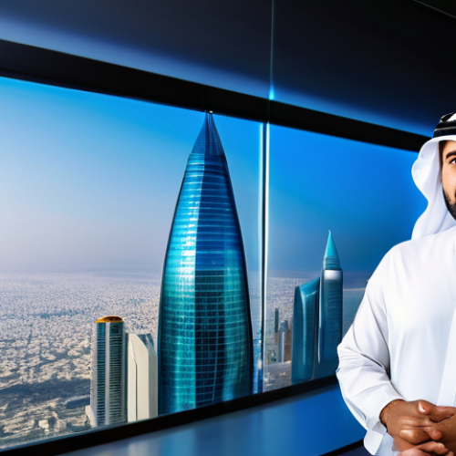 Home 3 행정안전 직무와 관련된 국제 인증 - **Image Prompt 1: The Visionary Arab Leader in the Digital Era**
"A sophisticated and dynamic Ar...